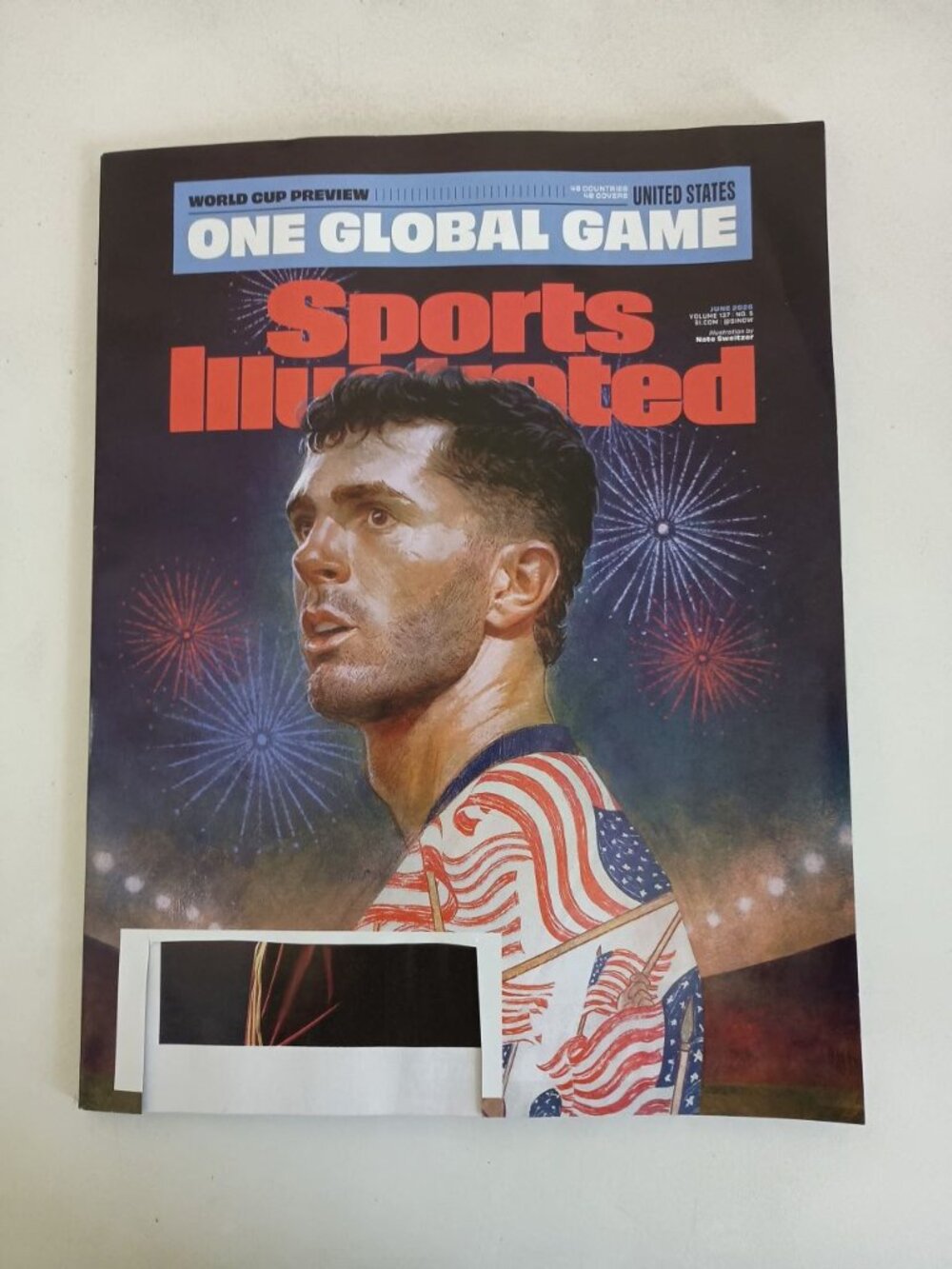 Sports Illustrated June 2026 World Cup Preview collectible cover USA